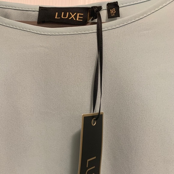 🍃Luxe NWT Colourblock Cutout Lace Blouse - Picture 7 of 7